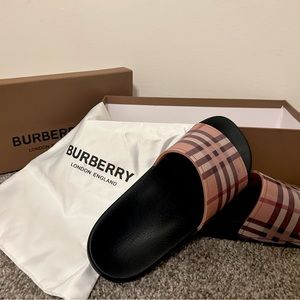 Burberry slides